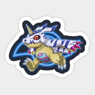 fanart gabumon Sticker